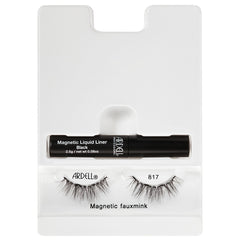 Ardell Magnetic Faux Mink Lashes Liner and Lash Kit - 817 (Tray Shot)