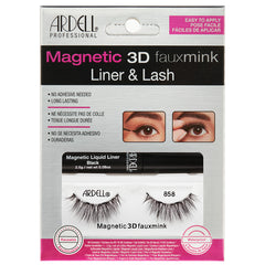 Ardell Magnetic 3D Faux Mink Lashes Liner and Lash Kit - 858