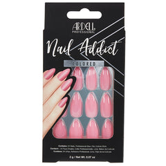 Ardell Nails Nail Addict Colored False Nails - Luscious Pink