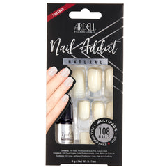 Ardell Nails Nail Addict Natural False Nails - Natural Squared (Multipack)