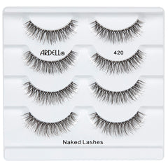 Ardell Naked Lashes 420 Multipack (4 Pairs) - Tray Shot