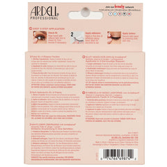 Ardell Naked Lashes 424 Multipack (4 Pairs) - Back of Packaging