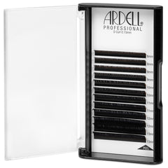 Ardell Professional D Curl Black Individual Lash Extensions 0.15, Assorted Length (8, 9, 10, 11, 12, 13mm) - Open