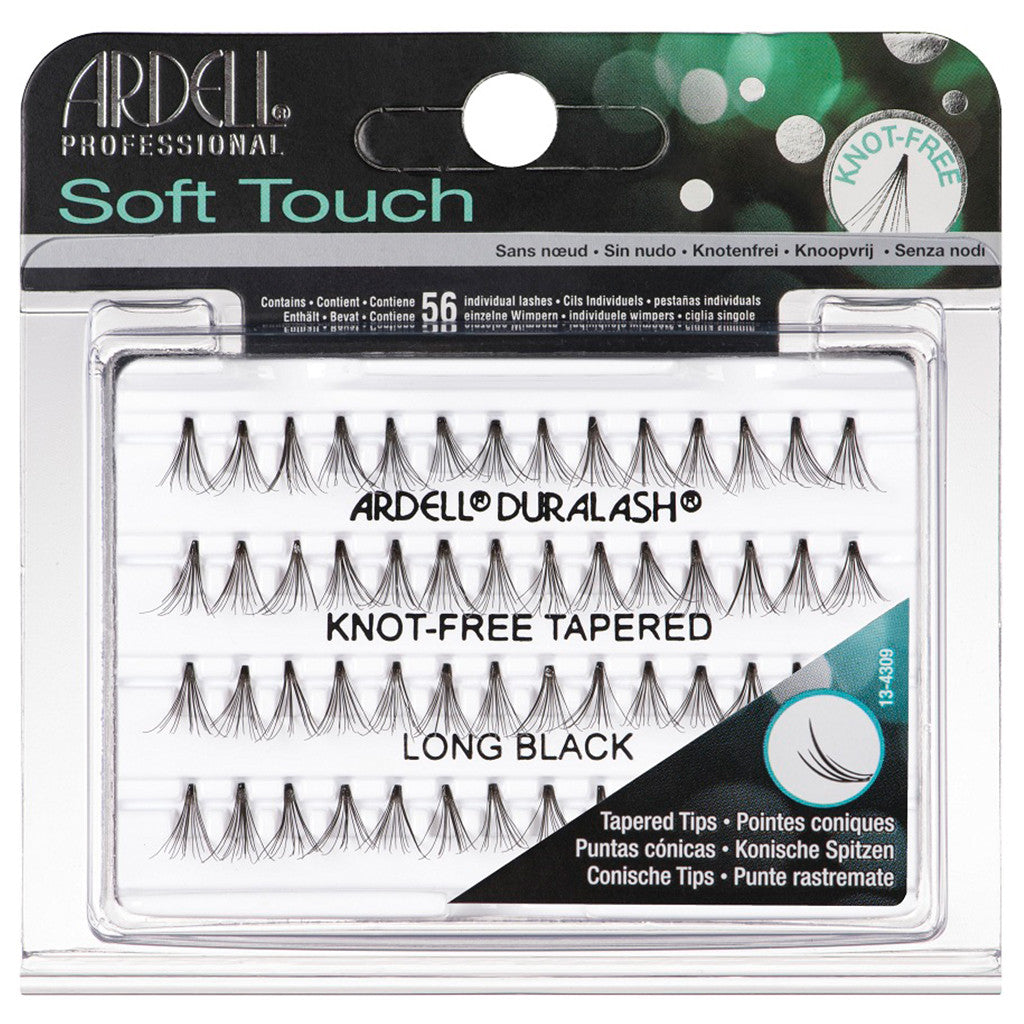 Ardell Soft Touch Knot Free Tapered Lashes - Long Black