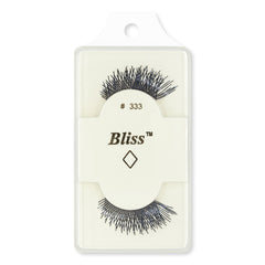 Bliss Eyelashes #333 (Black Tinsel) - Tray Shot