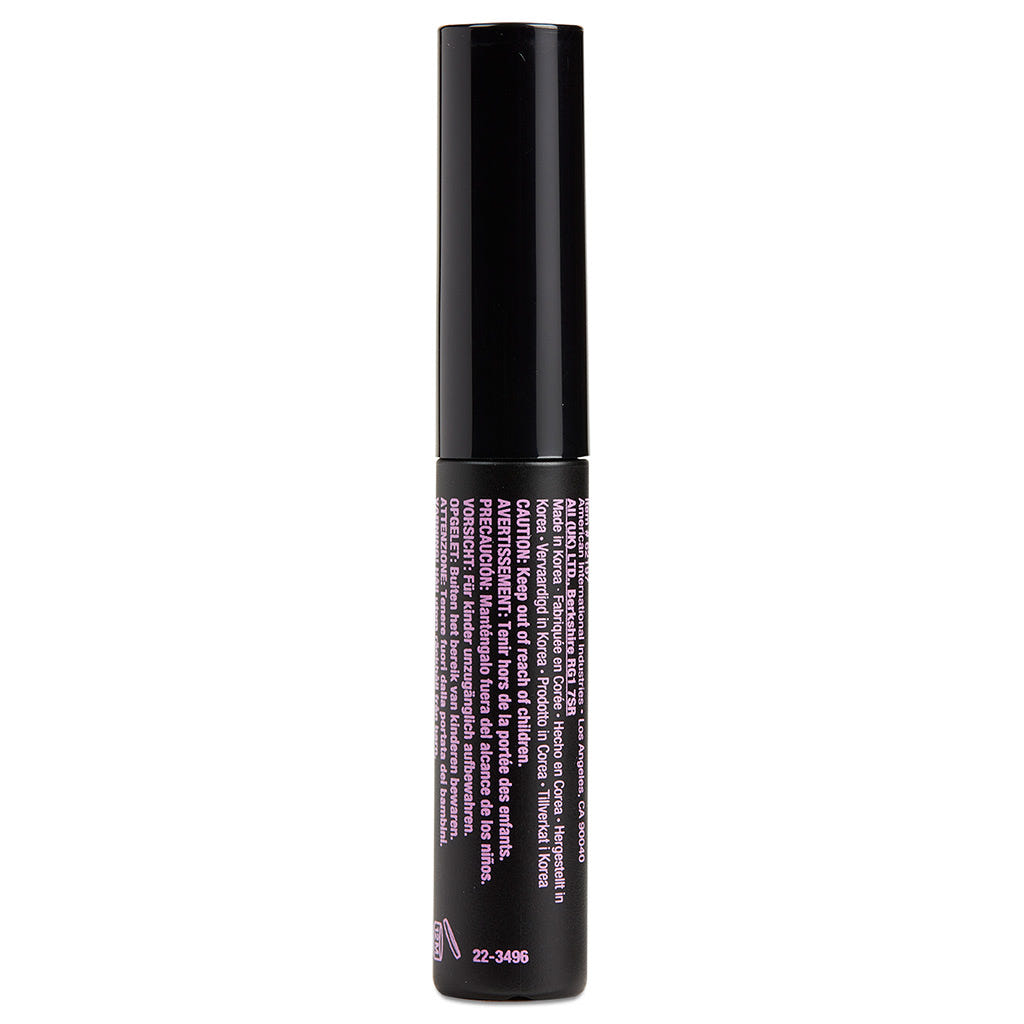 DUO Brush-on Rosewater & Biotin Strip Lash Adhesive Dark (5g) - Back of Tube