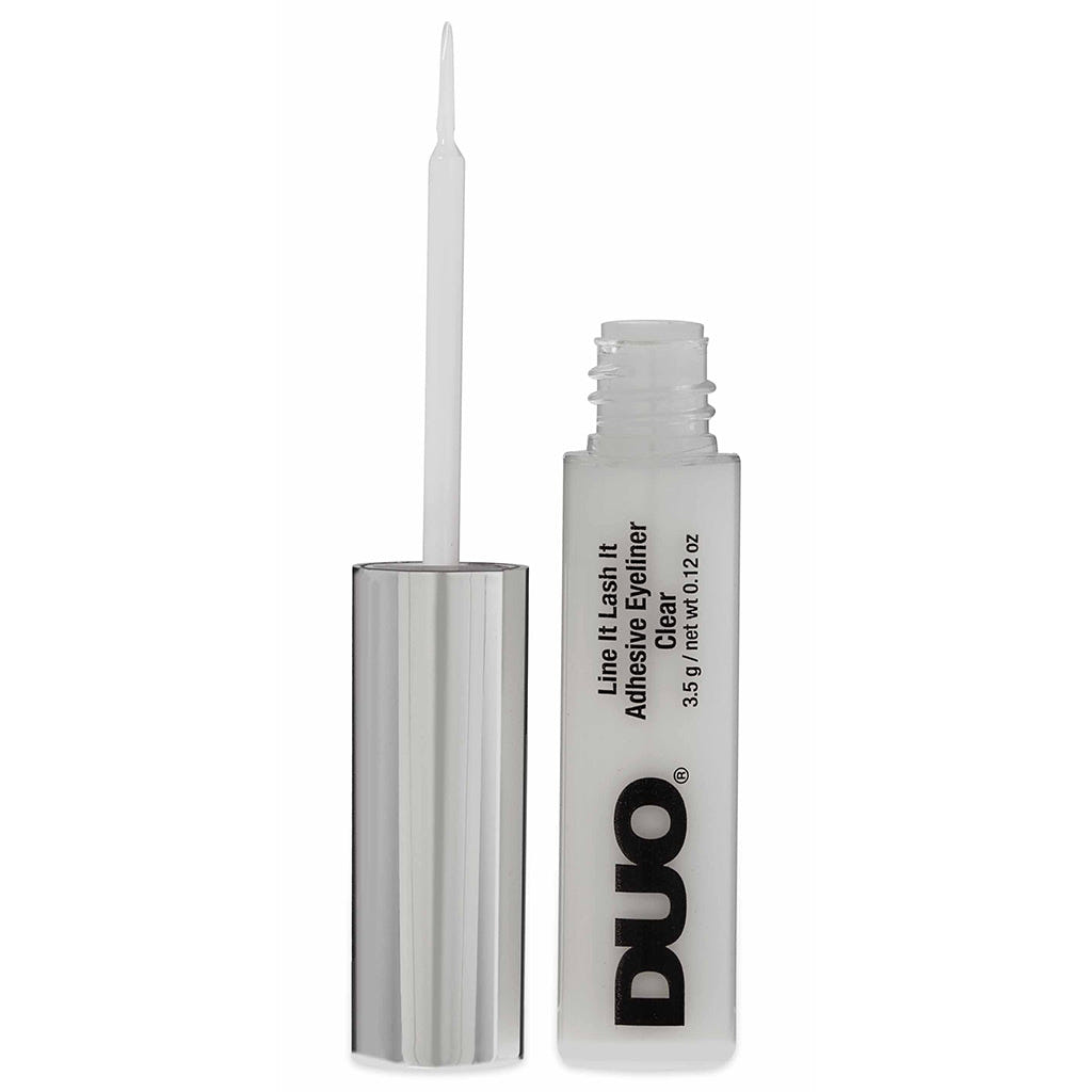DUO Line It Lash It Adhesive Eyeliner - Clear (3.5g) - Tube Open