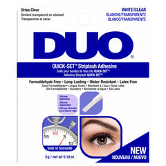 DUO Quick-Set Strip Lash Adhesive White/Clear (5g)