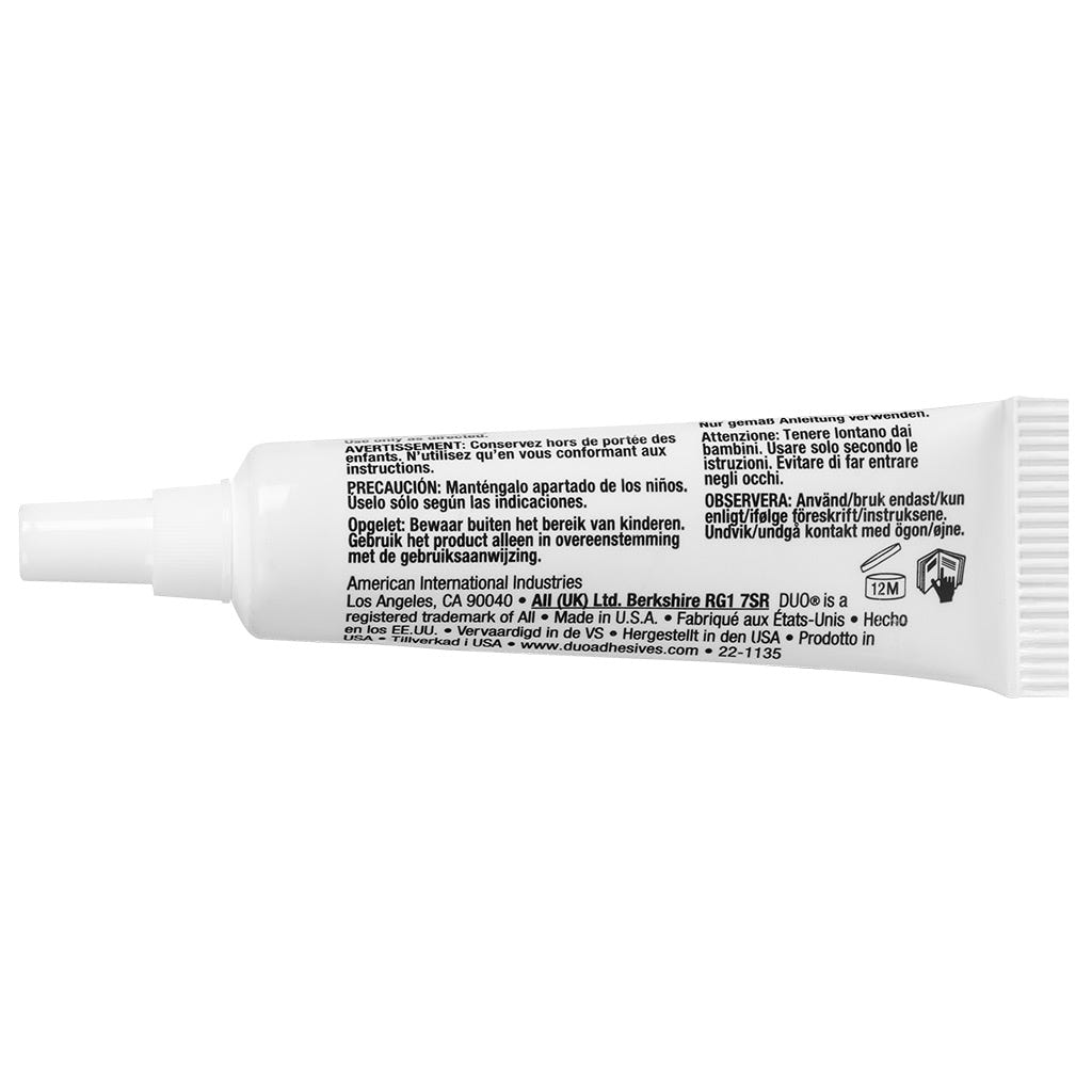 DUO Quick Set Strip Lash Adhesive Clear Tone (Tube Rear)