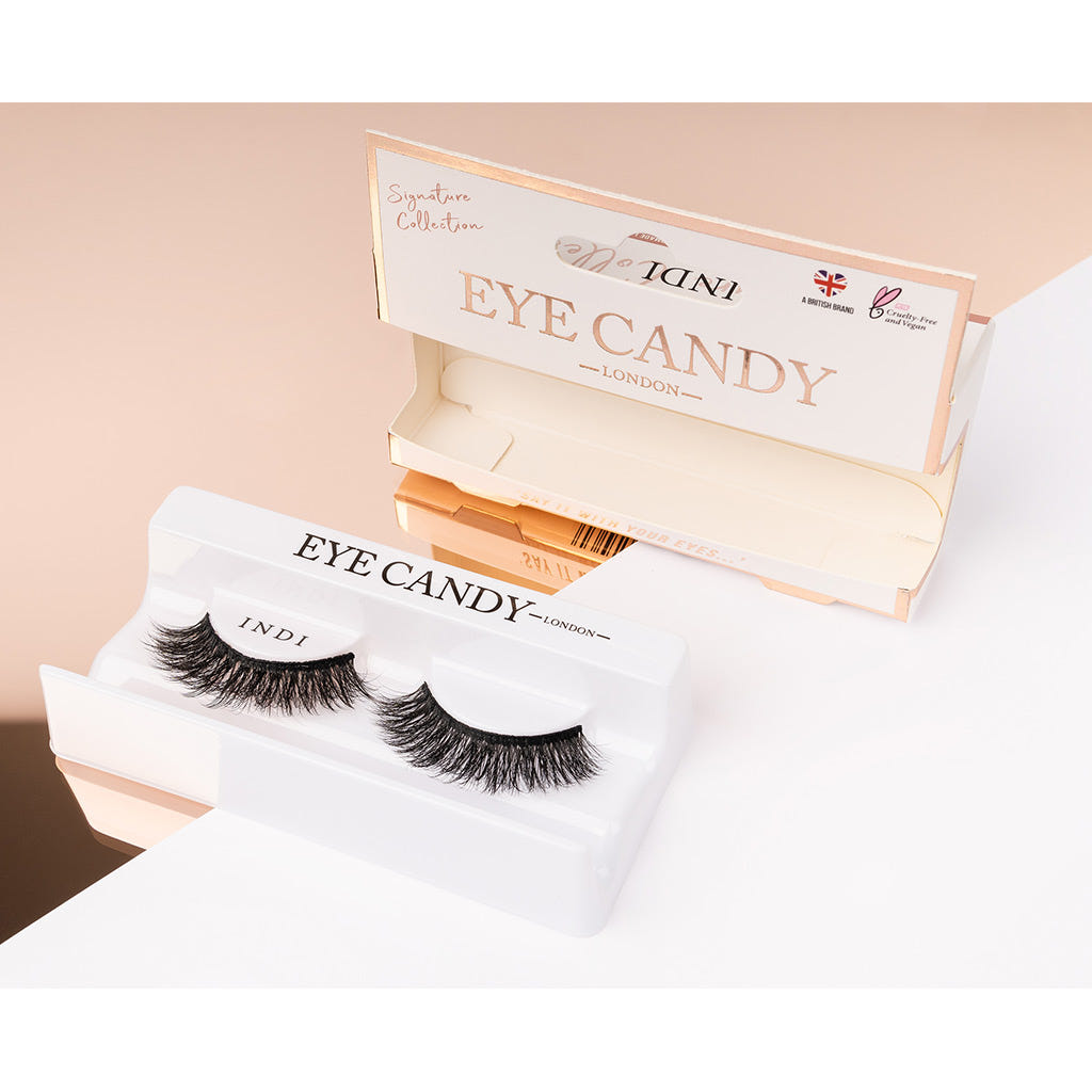 Eye Candy Signature Collection Lashes - Indi (Lifestyle Shot 1)