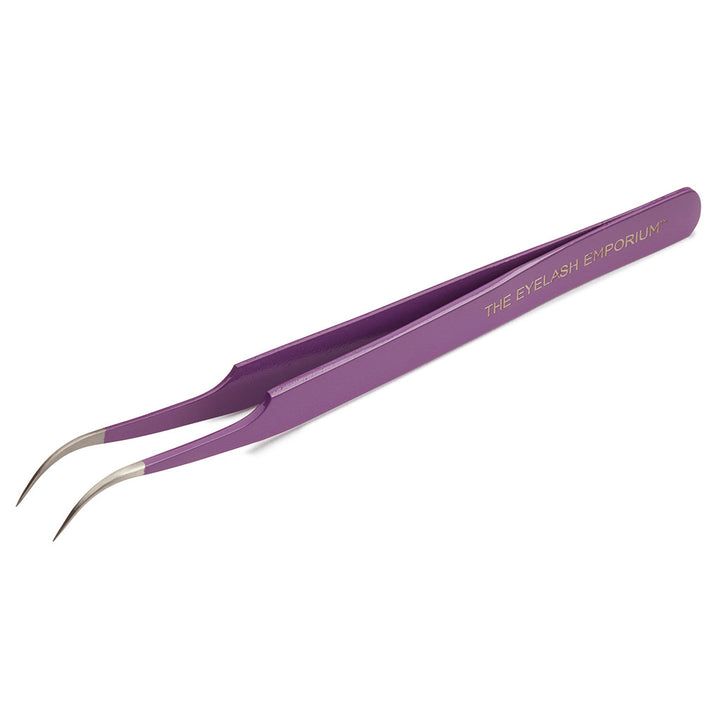 Eyelash Emporium Camera Angle Individual Curved Tweezers False Eyelashes