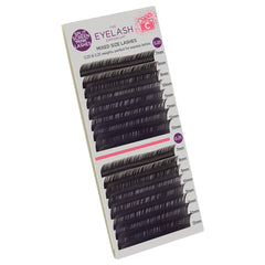 Eyelash Emporium Mink Effect C Curls 0.20 & 0.25 Mixed Lengths (Card)