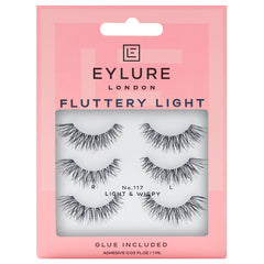 Eylure Fluttery Light Lashes 117 Multipack (3 Pairs)