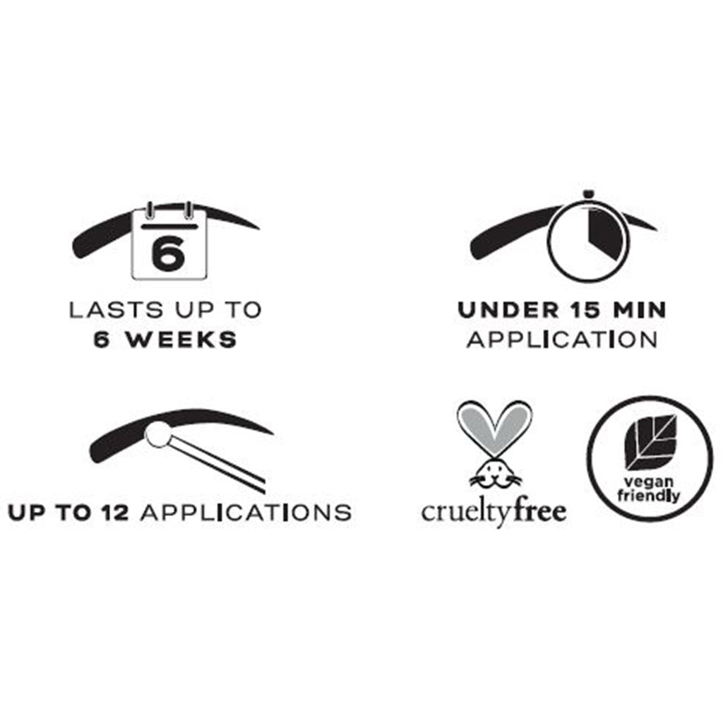 Eylure Dybrow Permanent Eyebrow Tint - Mid Brown (USPs)