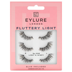 Eylure Fluttery Light Lashes 008 Multipack (3 Pairs)