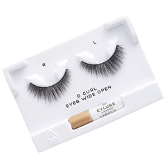 Eylure Lash Lift Lashes - D Curl Eyes Wide Open (Tray Shot)
