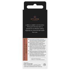 Eylure Line and Lash Duo Pack - Black and Clear (2x 0.7ml) - Back of Packaging