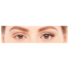 Eylure Line and Lash Duo Pack - Black and Clear (2x 0.7ml) - Clear  Model Shot