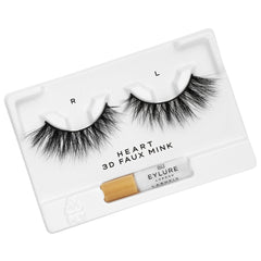 Eylure Luxe 3D Lashes - Heart (Tray Shot)