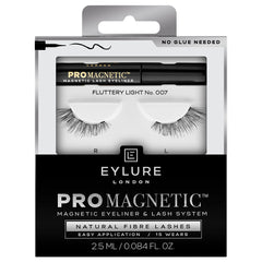 Eylure Pro Magnetic Eyeliner & Lash Kit Fluttery Light 007