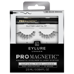 Eylure Pro Magnetic Eyeliner & Lash Kit Fluttery Light 117