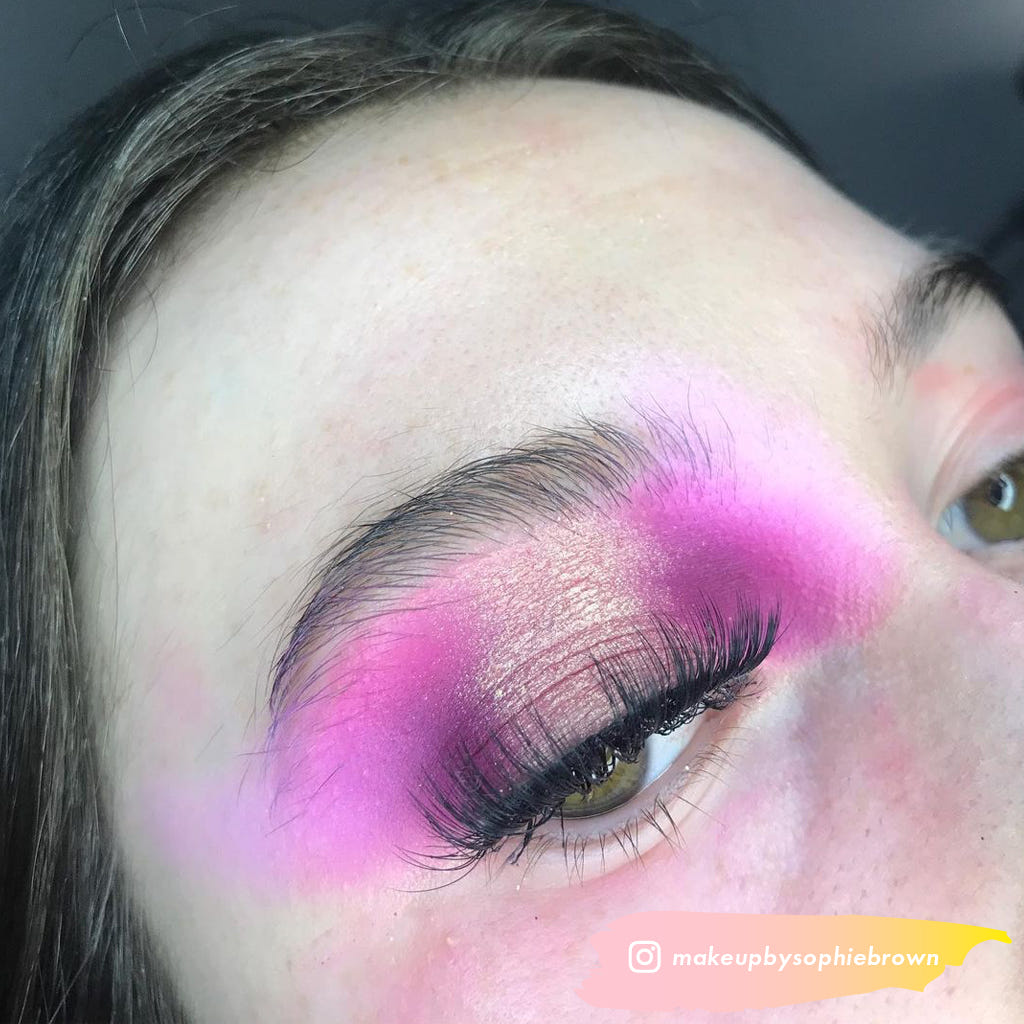 Eylure Volume Lashes 109 (Model Shot - makeupbysophiebrown)