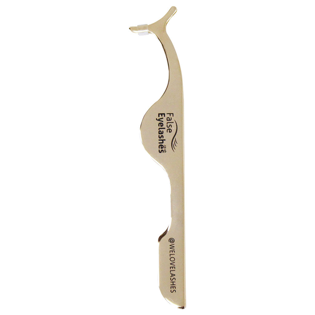 FalseEyelashes.co.uk False Lash Applicator Tool - Gold (Straight Shot)