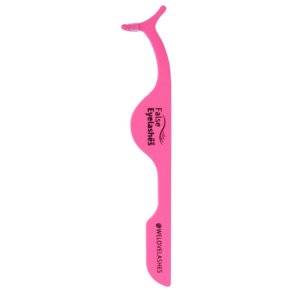 FalseEyelashes.co.uk False Lash Applicator Tool - Pink (Straight Shot)