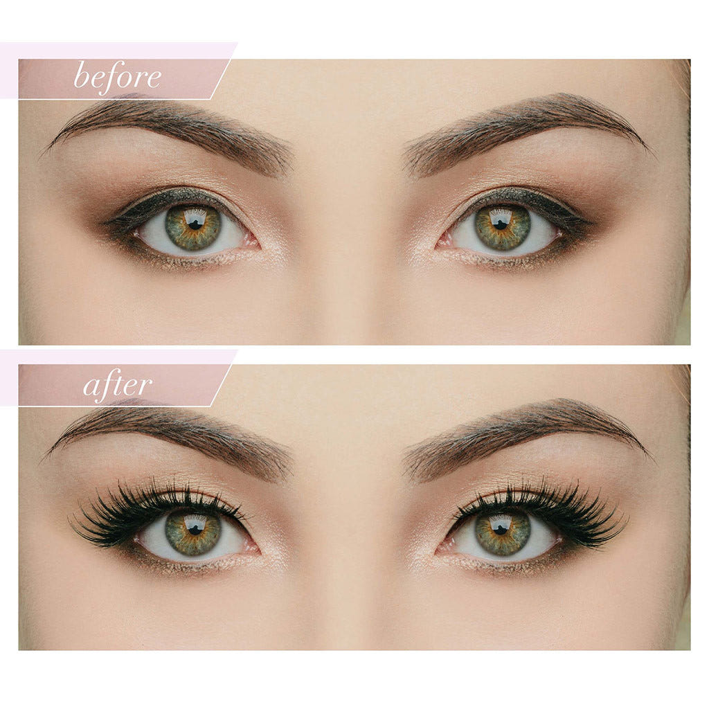 House of Lashes - Noir Fairy - Before & After 2