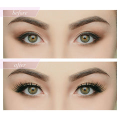 House of Lashes - Noir Fairy - Before & After 2