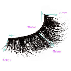 House of Lashes - Smokey Muse - Measurements