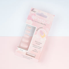 Invogue False Nails Oval Medium Length - Baby Pink (Lifestyle 1)