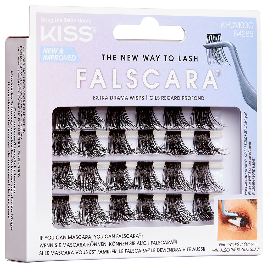 Kiss Falscara - Extra Drama Wisps Multipack | False Eyelashes
