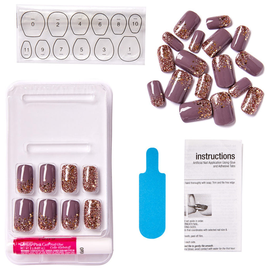 Kiss False Nails Gel Fantasy Nails - Rush Hour (Open)