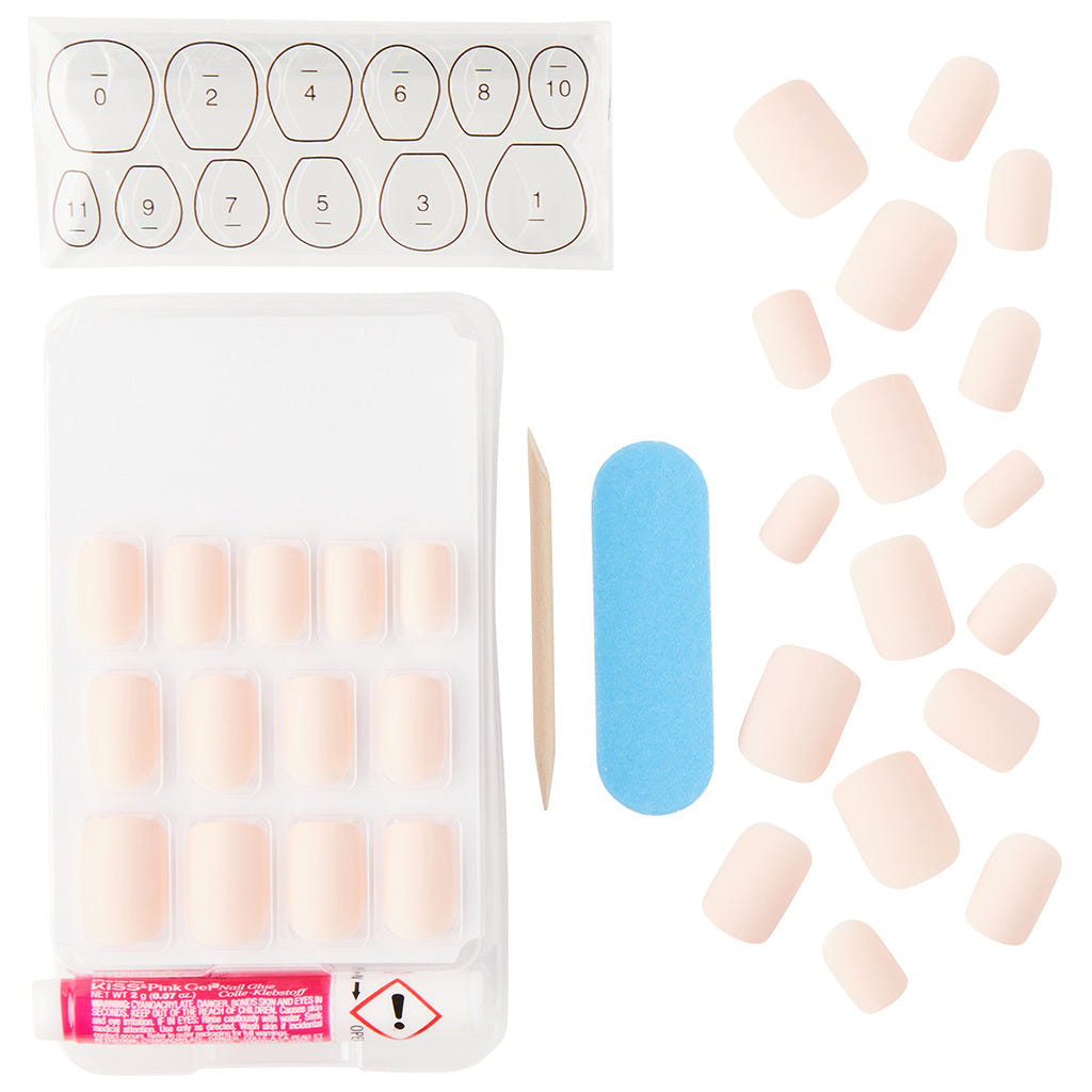 Kiss False Nails Gel Fantasy Nails - The Little Things (Open)