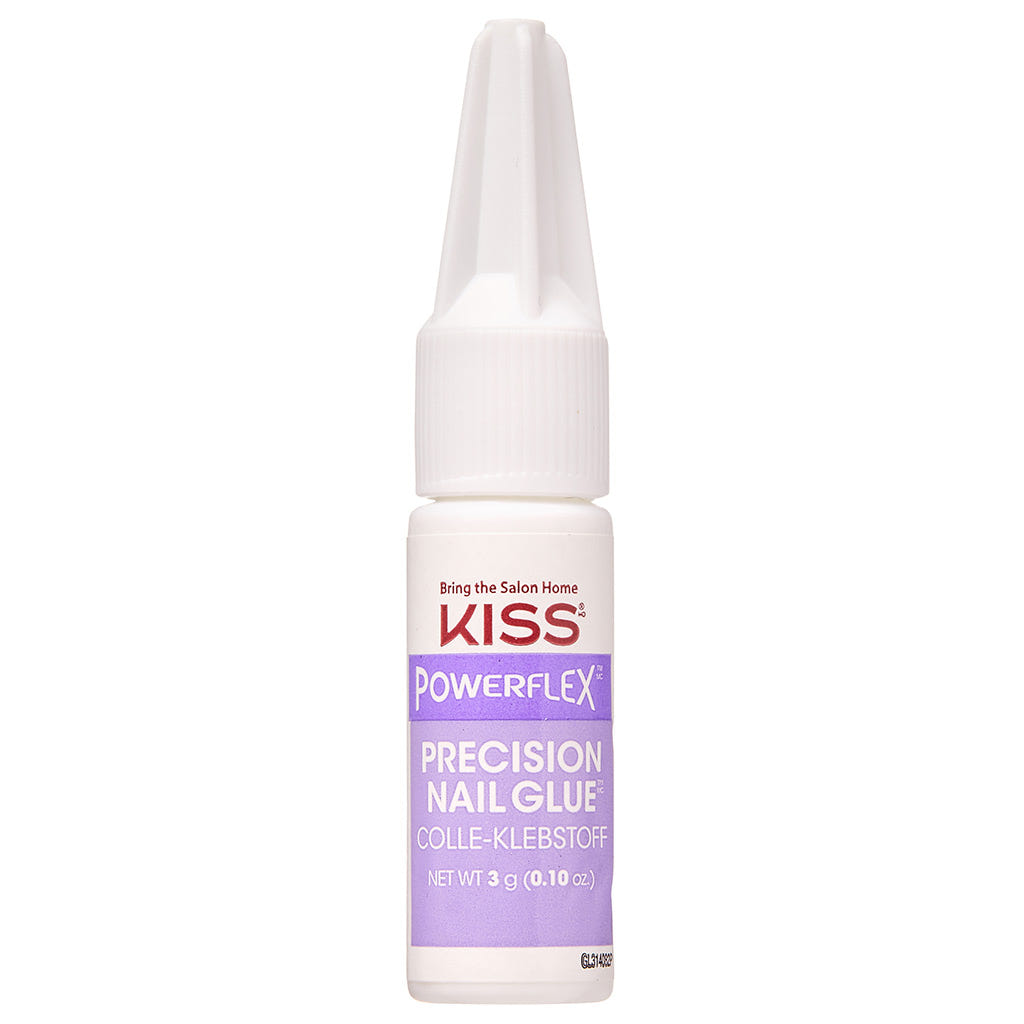 Kiss False Nails Powerflex Nail Glue - Precision (3g) - Open