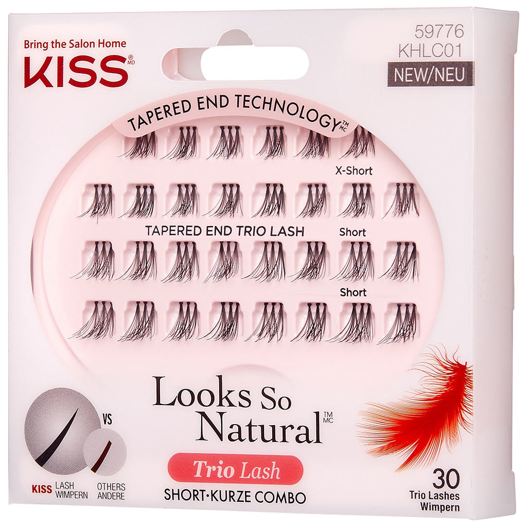 Kiss Haute Couture Trio Lashes - Short Combo (Angled Packaging Shot 2)