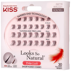Kiss Haute Couture Trio Lashes - Short Combo (Angled Packaging Shot 2)