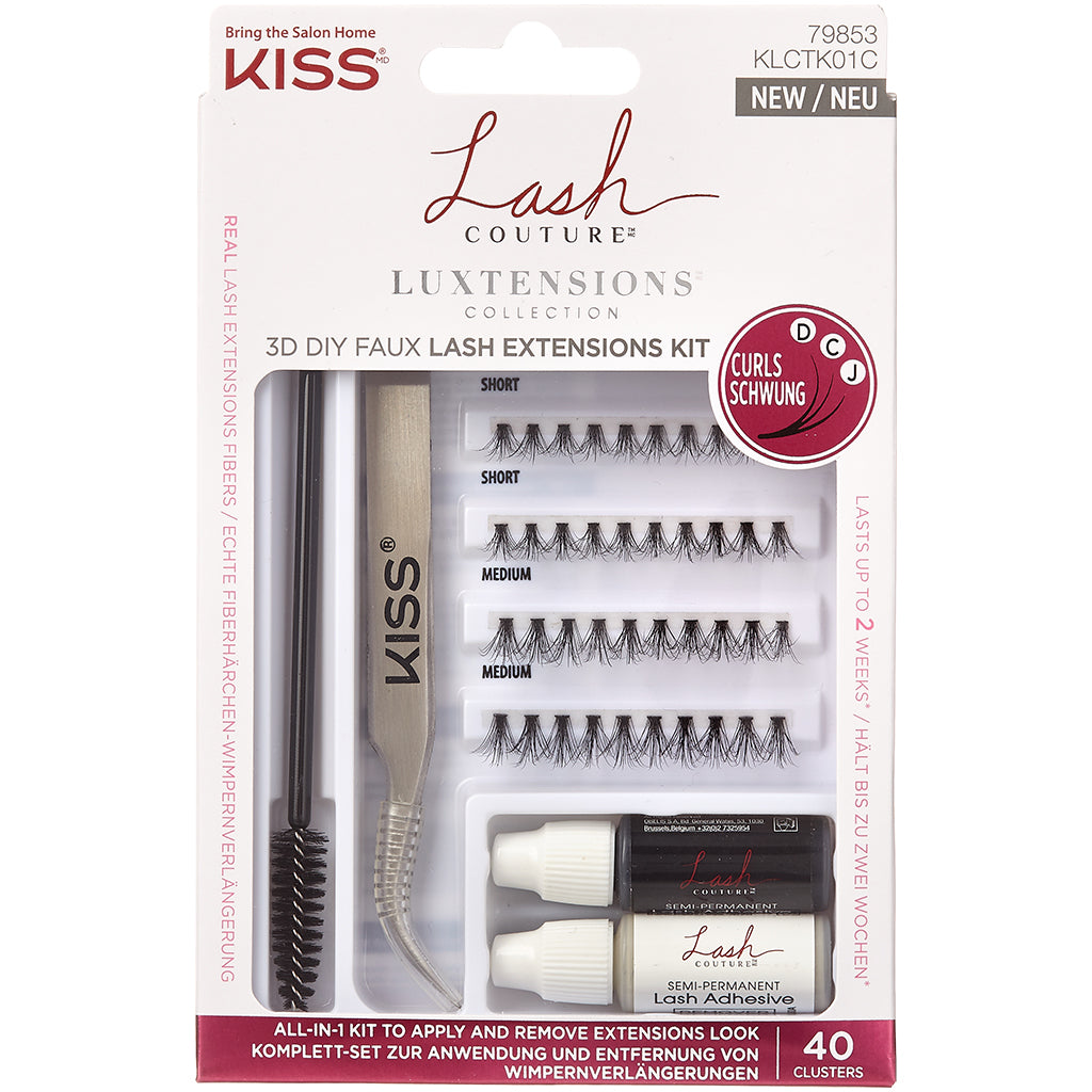 Kiss Lash Couture 3D DIY Faux Lash Extensions Kit