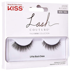 Kiss Lash Couture Faux Mink Collection - Little Black Dress (Angled Packaging)