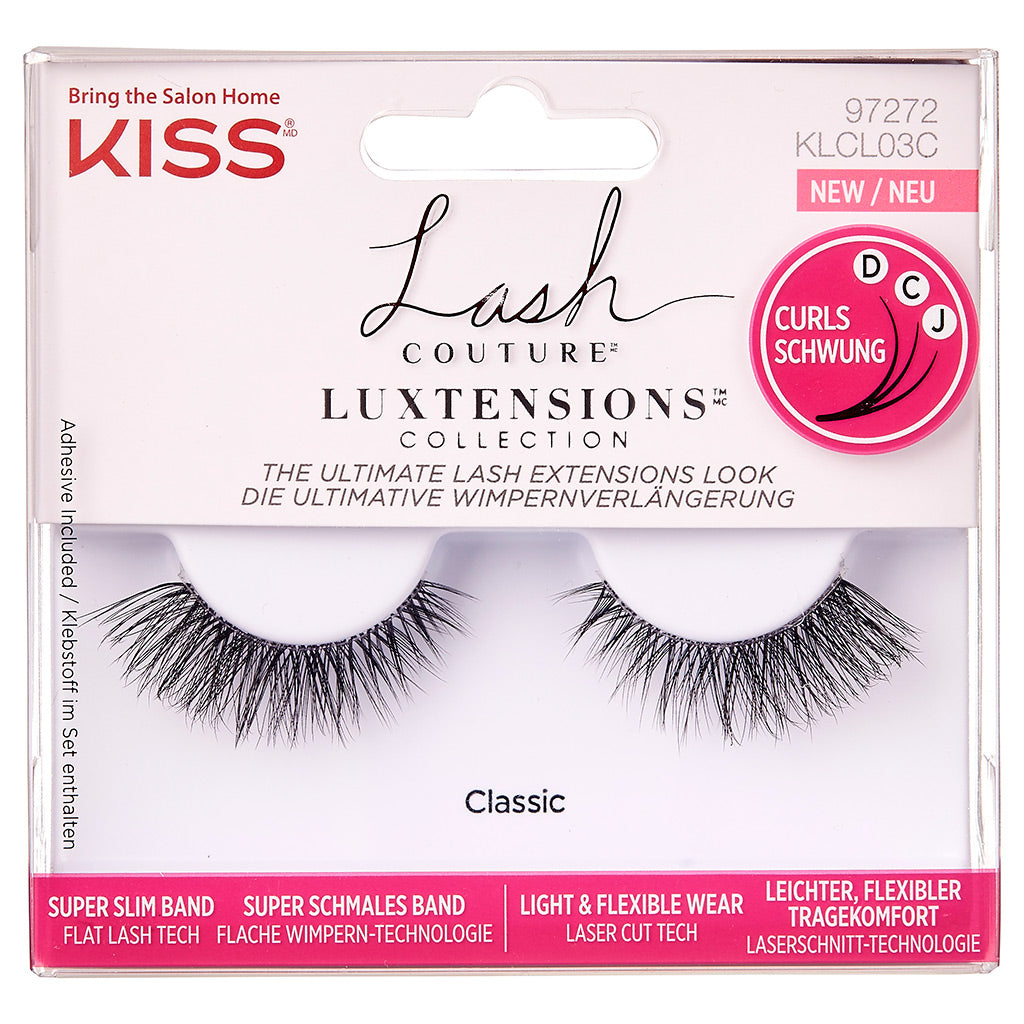Kiss Lash Couture Lashes, Luxtensions Collection, Sequin - 4 pairs