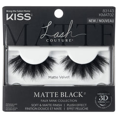 Kiss Matte Black Faux Mink Collection - Matte Velvet