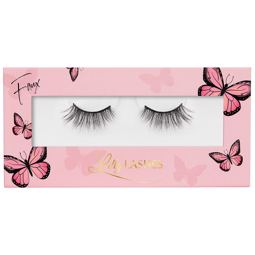 Lilly Lashes Butterfl'Eyes 3D Faux Mink Half Lashes - Fantasy (Packaging Shot)