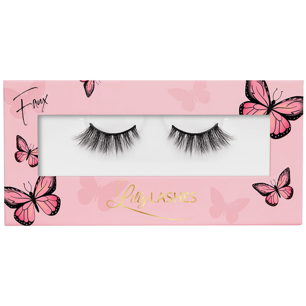 Lilly Lashes Butterfl'Eyes 3D Faux Mink Half Lashes - Sassy (Packaging Shot)