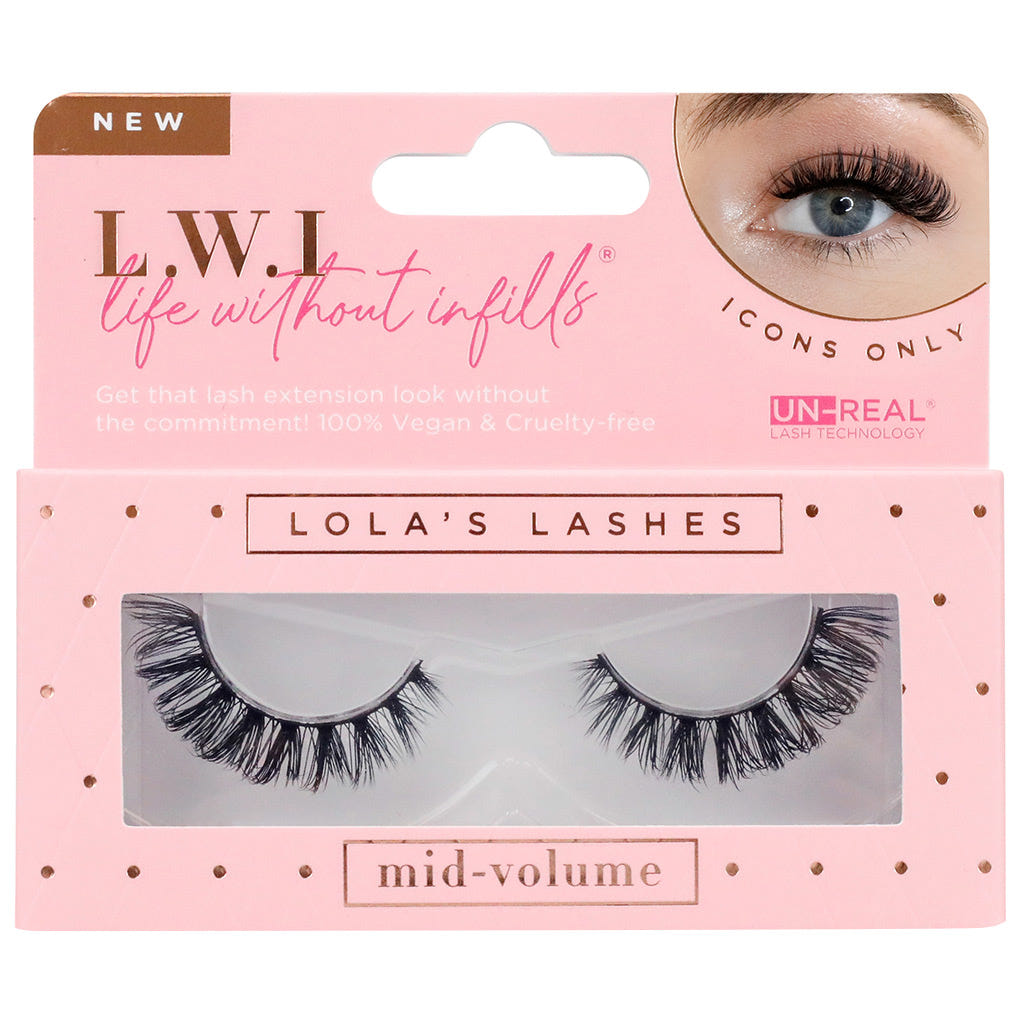 Lola's Lashes Strip Lashes - Icons Only (Packaging Shot)