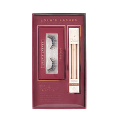Lola's Lashes x Liberty Flick & Stick Kit - Red Carpet with Black Liner