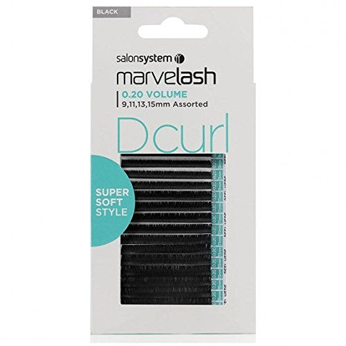 Marvelash D Curl Lashes 0.20 Volume Super Soft, Assorted Length (9, 11, 13, 15mm)