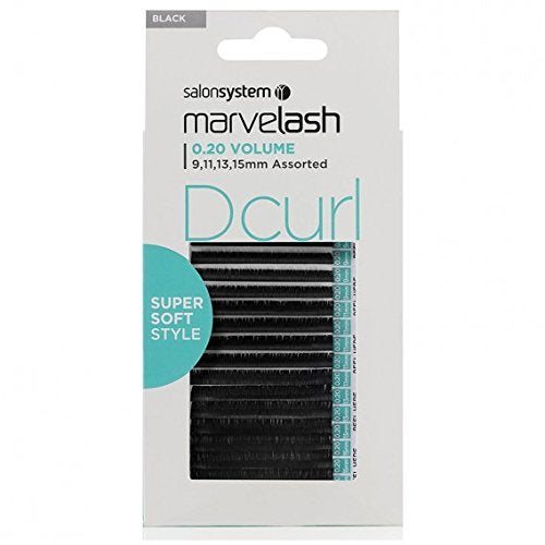 Marvelash D Curl Lashes 0.20 Volume Super Soft, Assorted Length (9, 11, 13, 15mm)