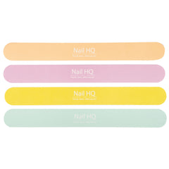 Colored Nail File Nail HQ Coloured Nail Files (x4) | False Eyelashes