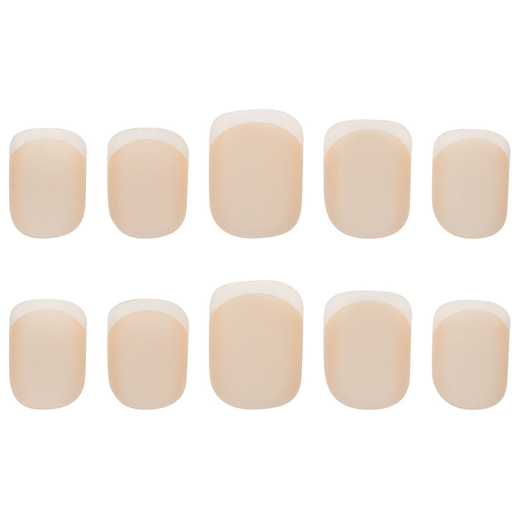 Nail HQ False Nails Square - French (Loose)